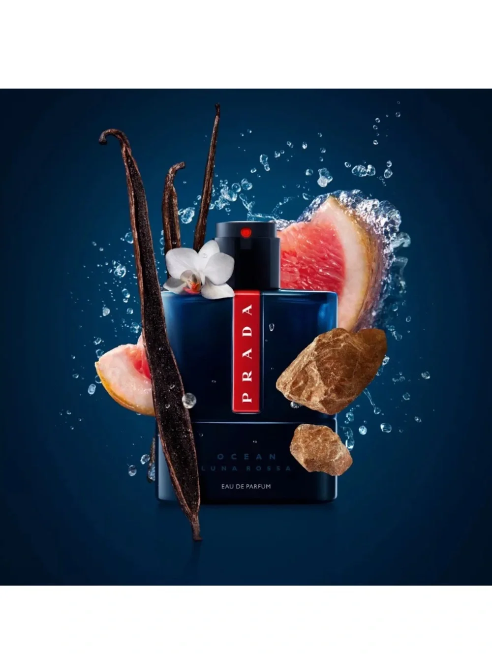 NEW Prada Luna Rossa Ocean E P Collectible Mini Travel Fragrance